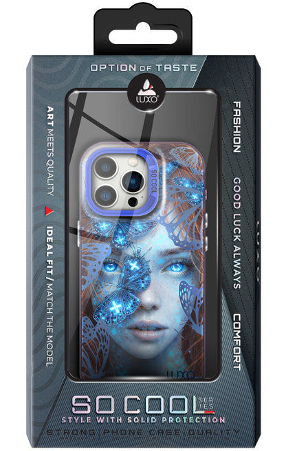 Case for Samsung Galaxy A13 A137 / A04s A047 / A13 A135 / A13 5G A136, LUXO So CooL, ArcadiA Butterfly Girl, Multicolor