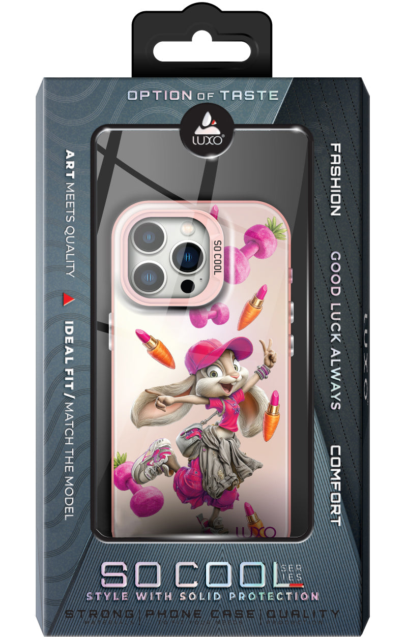Case for Samsung Galaxy S26 Plus S947, LUXO So CooL, ArcadiA Rabbit, Multicolor