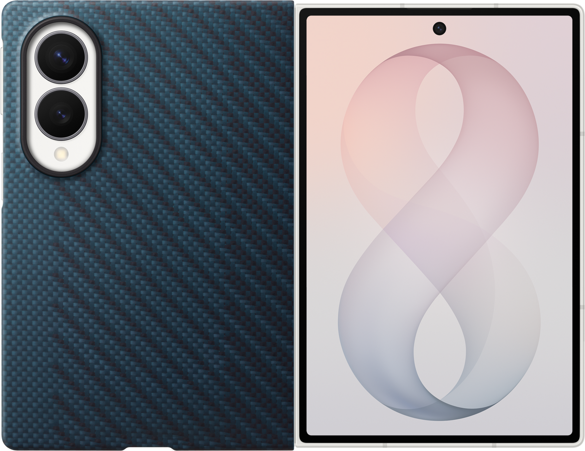 Case for Samsung Galaxy Z Fold8 F971, Carbon Magnet Case, Navy EF-KF971SNEGWW