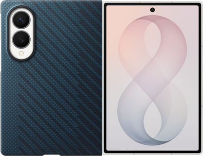 Case for Samsung Galaxy Z Fold8 F971, Carbon Magnet Case, Navy EF-KF971SNEGWW