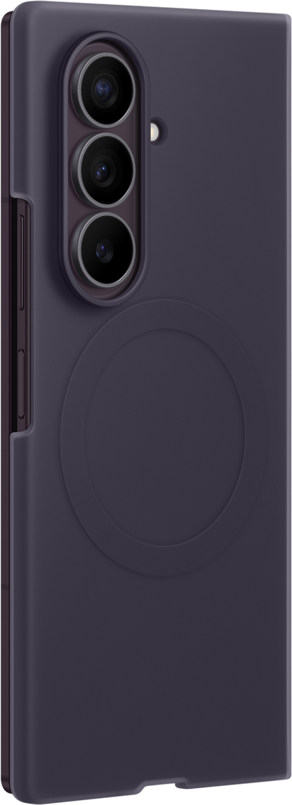 Case for Samsung Galaxy Z Fold8 Ultra F976, Silicone Magnet Case, Violet EF-EF976CVEGWW