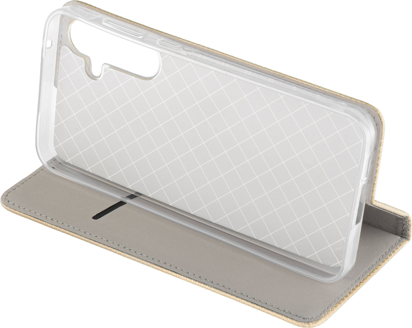 Case for Samsung Galaxy A14 A145 / A14 5G A146, OEM, Smart Magnet, Gold