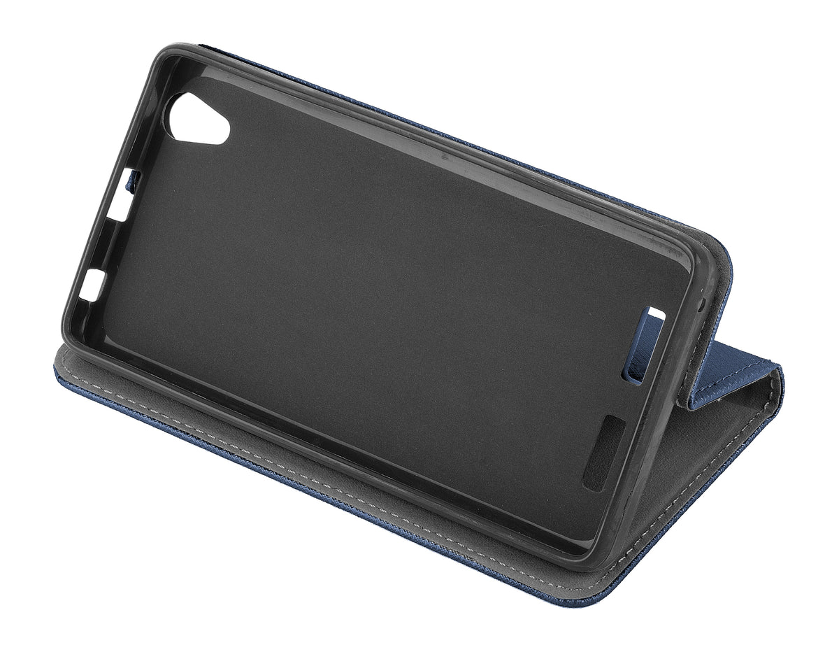 Case for Samsung Galaxy A16 5G A166 / A16 4G A165, OEM, Smart Magnet, Navy Blue