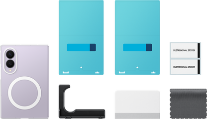 Case for Samsung Galaxy Z Fold8 F971, Clear Magnet, Transparent EF-CF971CTEGWW