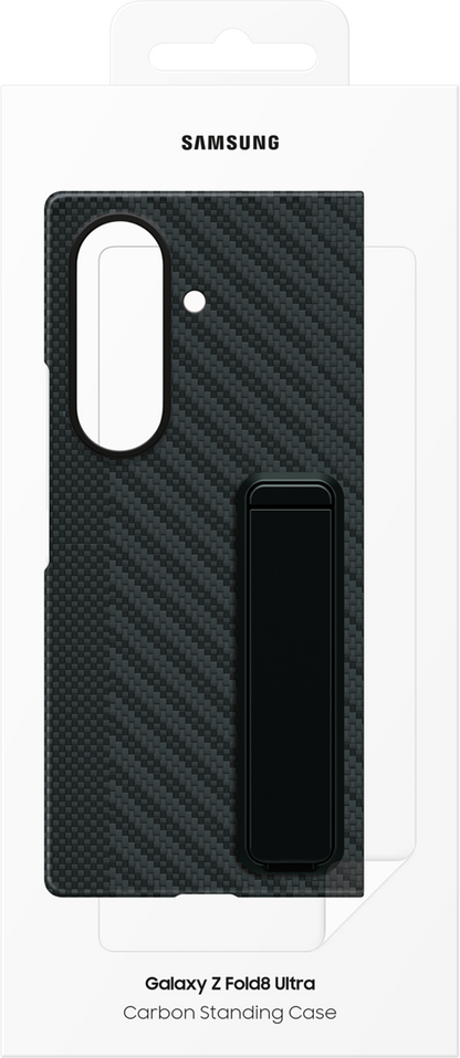 Case for Samsung Galaxy Z Fold8 Ultra F976, Carbon Standing, Black EF-XF976SBEGWW