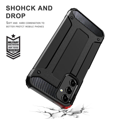 Case for Samsung Galaxy A05s A057, Techsuit, Hybrid Armor, Black
