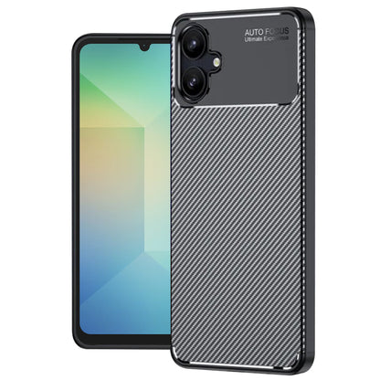 Case for Samsung Galaxy A06 A065, Techsuit, CarbonFiber, Black