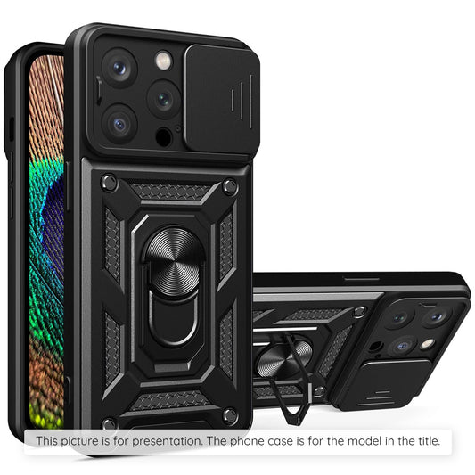Case for Samsung Galaxy A07 4G A075, Techsuit, CamShield, Black