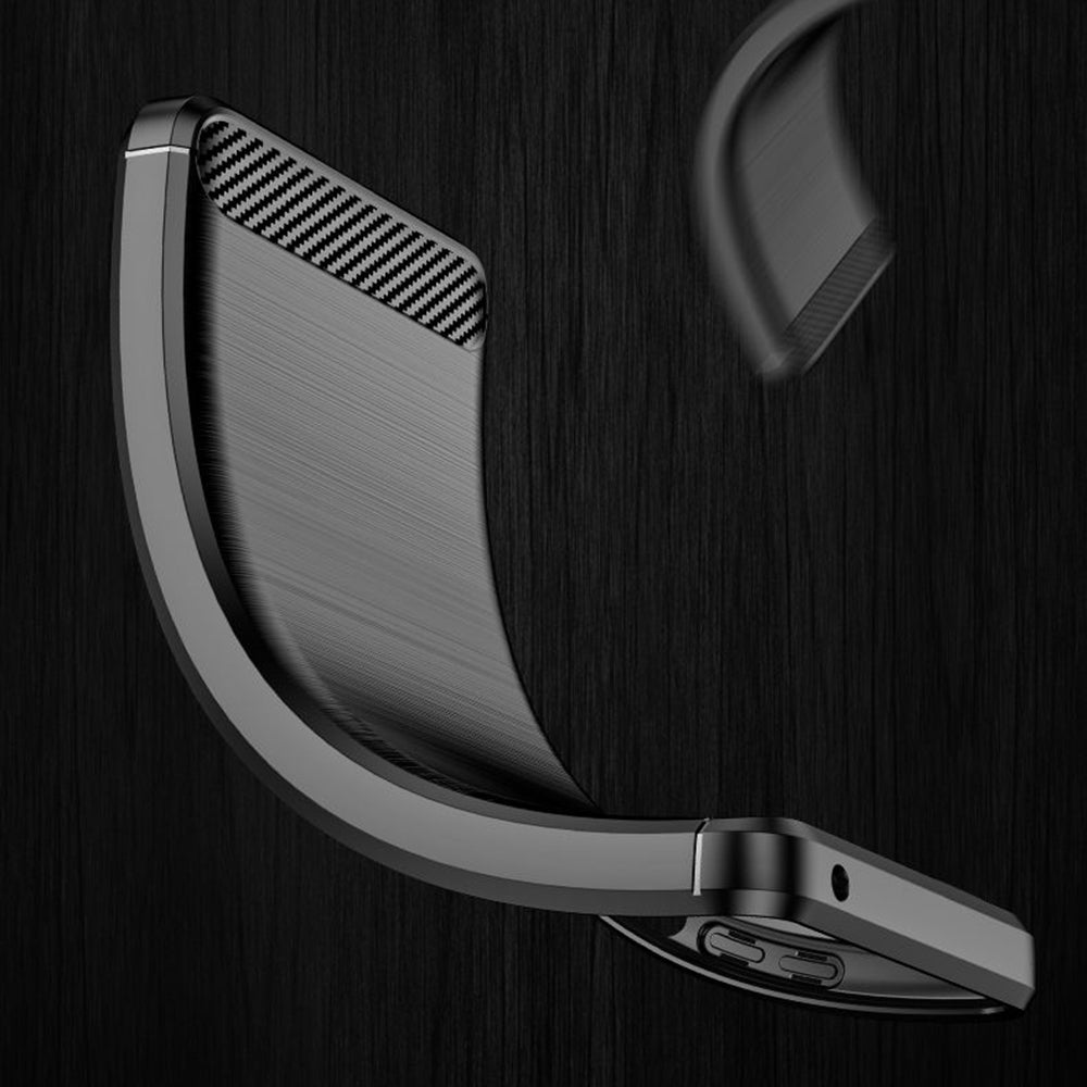 Case for Samsung Galaxy A13 A135, Techsuit, Carbon, Black