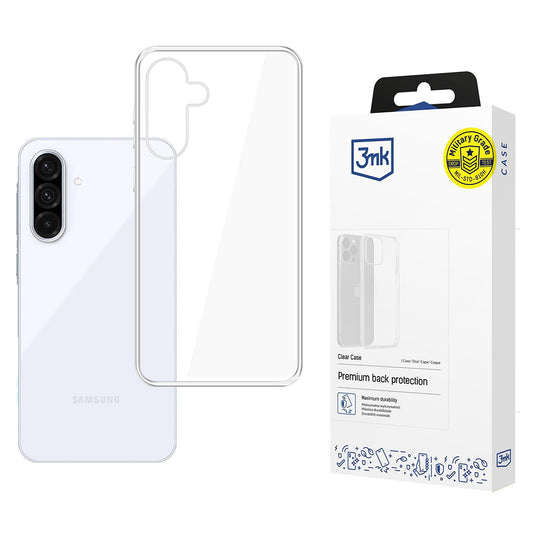 Case for Samsung Galaxy A17 4G / A17 5G, 3MK, Clear, Transparent