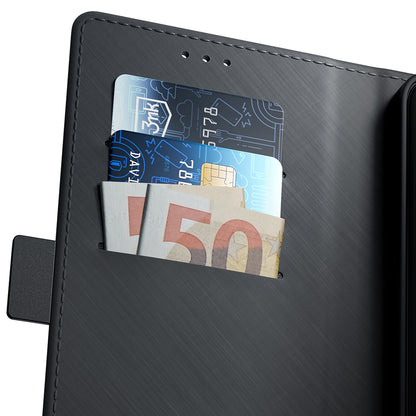 Case for Samsung Galaxy A17 4G / A17 5G, 3MK, Wallet, Black