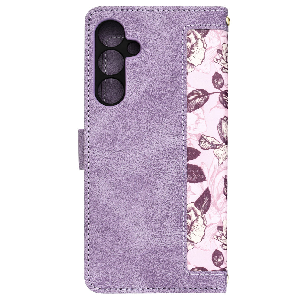 Case for Samsung Galaxy A25 A256, Techsuit, FlipCraft, Purple