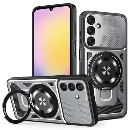 Case for Samsung Galaxy A25 A256, Techsuit, RuggedCam, Gray