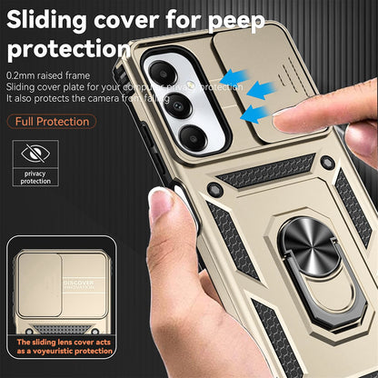 Case for Samsung Galaxy A26 A266, Techsuit, CamShield, Gold