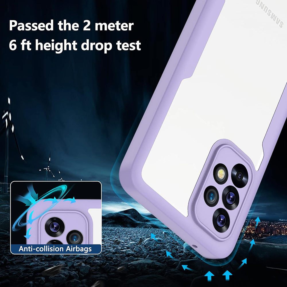 Case for Samsung Galaxy A26 A266, Techsuit, ColorVerse 360, Purple