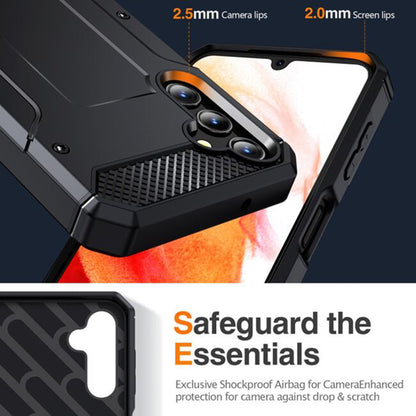 Case for Samsung Galaxy A26 A266, Techsuit, Hybrid Armor, Black