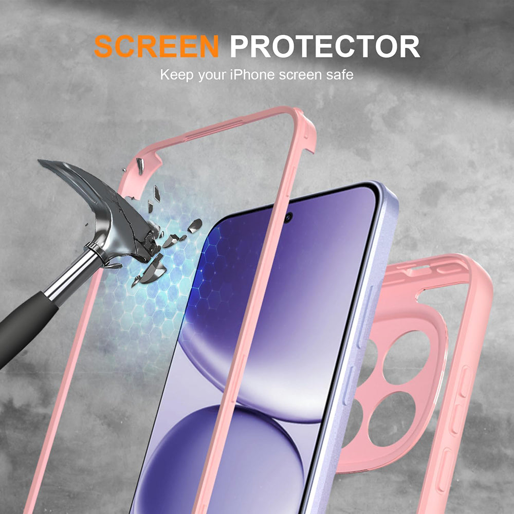 Case for Samsung Galaxy A27 5G, Techsuit, ColorVerse 360, Pink