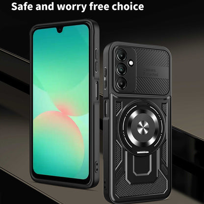 Case for Samsung Galaxy A27 5G, Techsuit, RuggedCam, Black