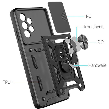 Case for Samsung Galaxy A33 5G A336, Techsuit, CamShield, Black