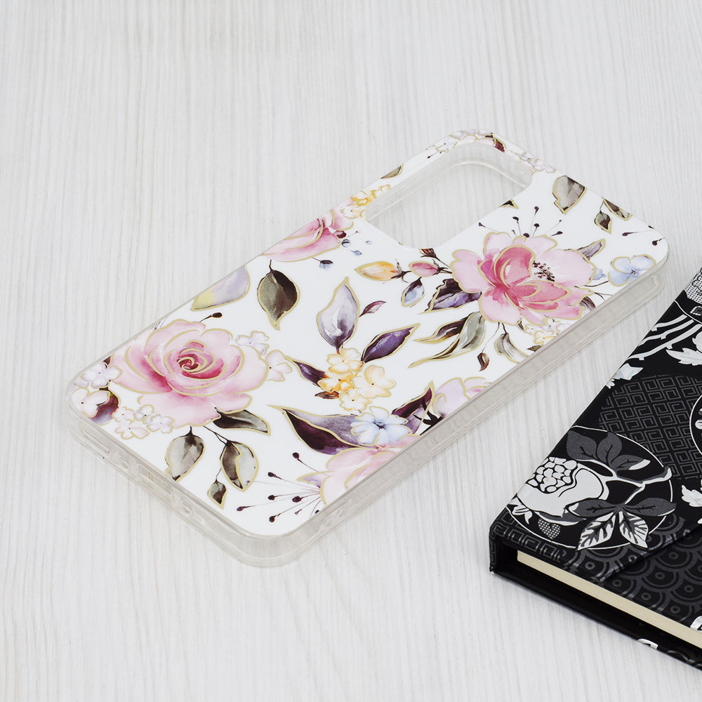 Case for Samsung Galaxy A35 5G A356, Techsuit, Marble, White