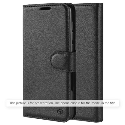 Case for Samsung Galaxy A37 5G / A36 A366, Techsuit, Leather Folio, Black