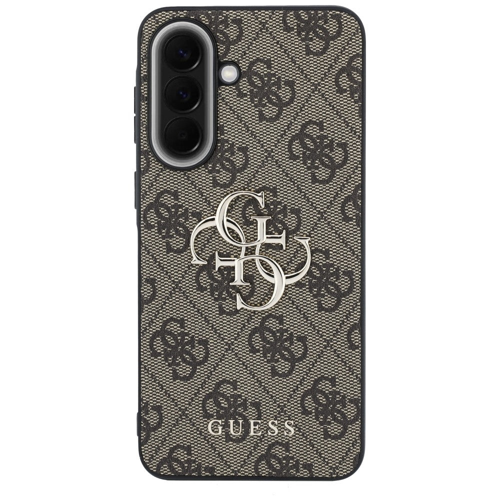 Case for Samsung Galaxy A37 5G, Guess, 4G Big Logo, Brown