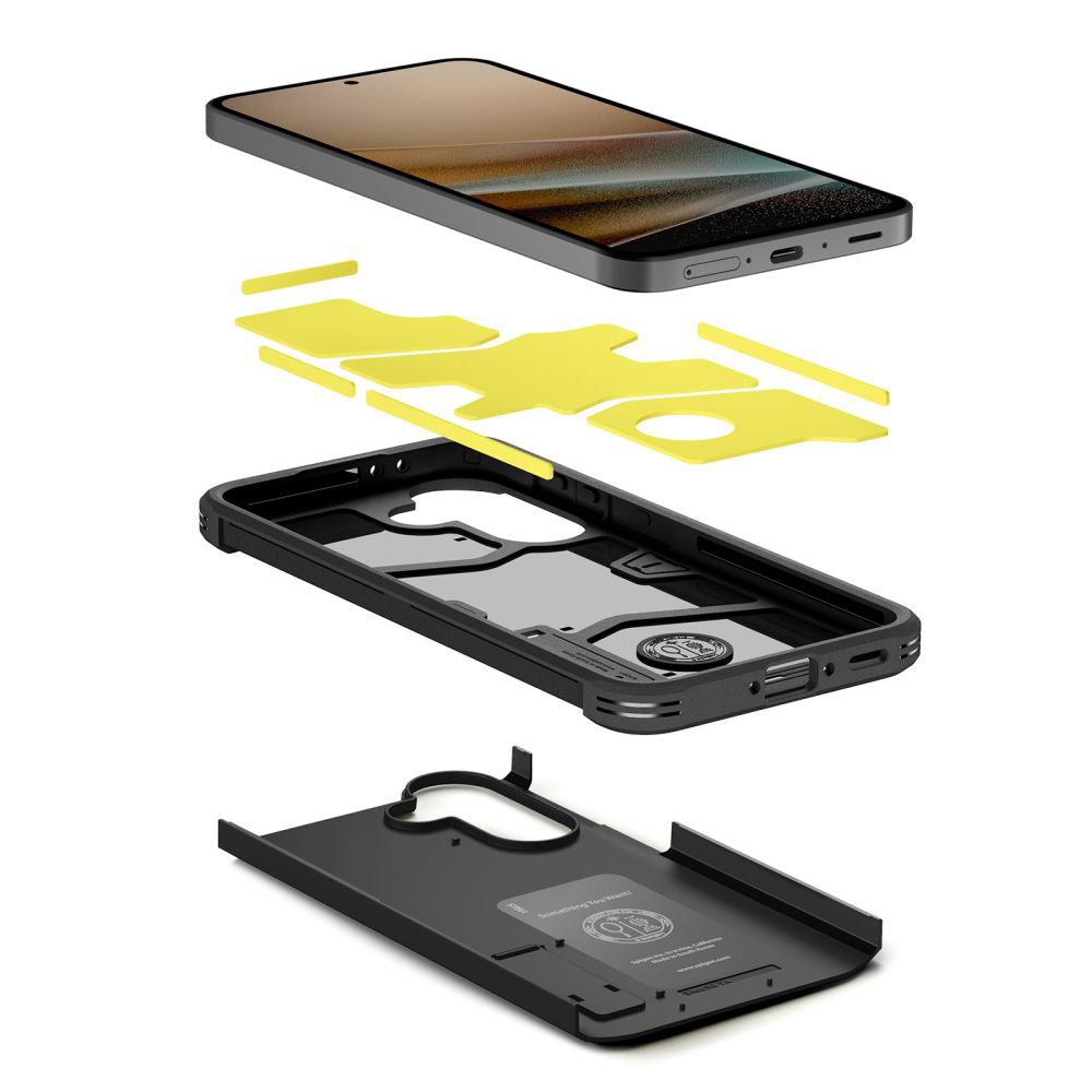 Case for Samsung Galaxy A37 5G, Spigen, Tough Armor, Black ACS11131