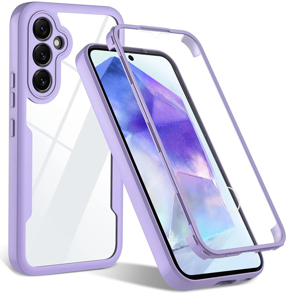 Case for Samsung Galaxy A55 5G A556, Techsuit, ColorVerse 360, Purple