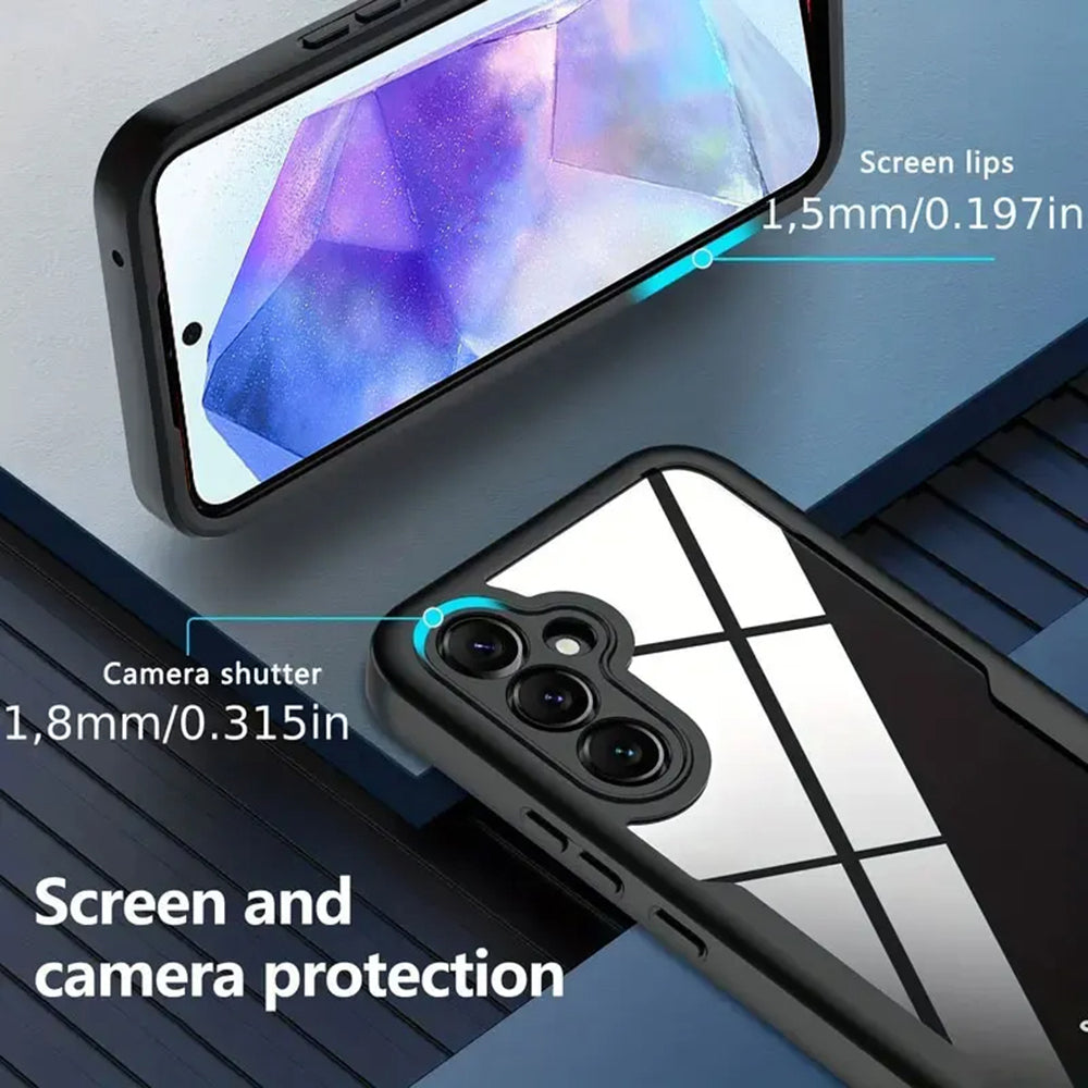 Case for Samsung Galaxy A55 5G A556, Techsuit, ColorVerse 360, Purple