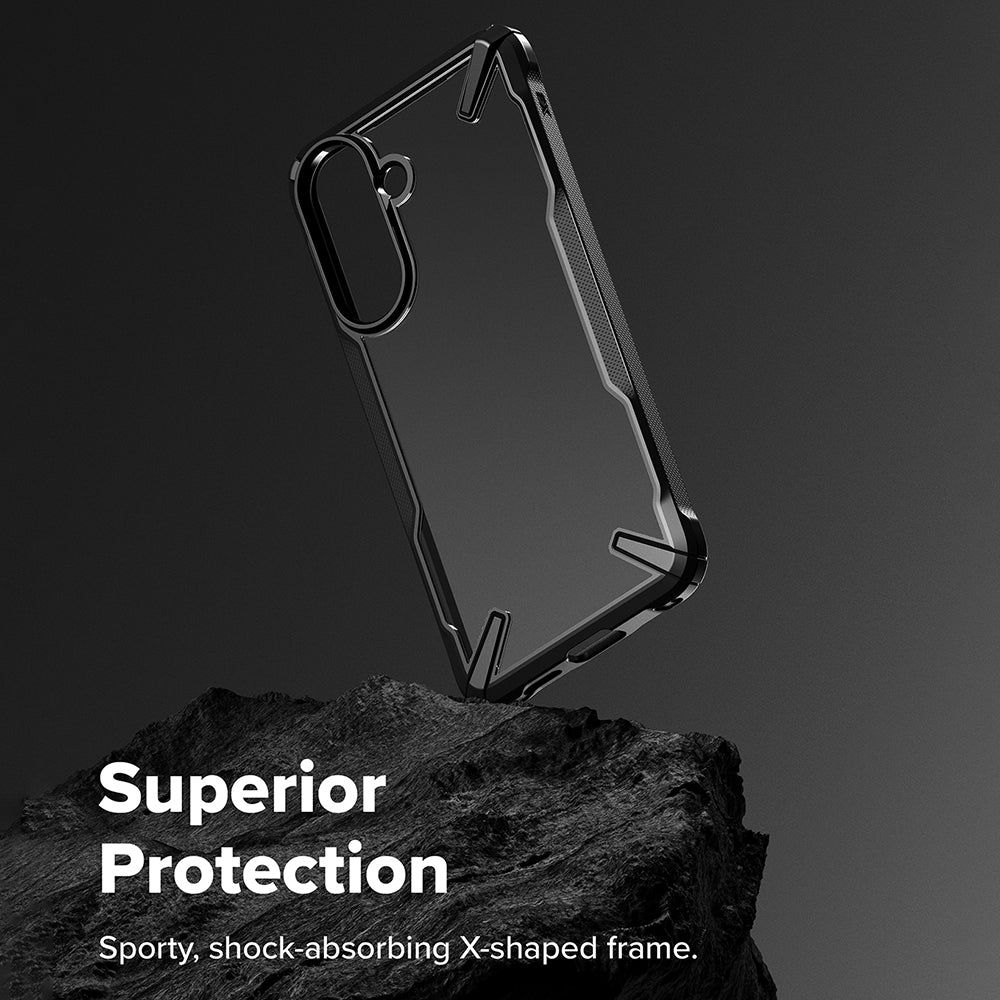 Case for Samsung Galaxy A57 5G, Ringke, Fusion X, Black