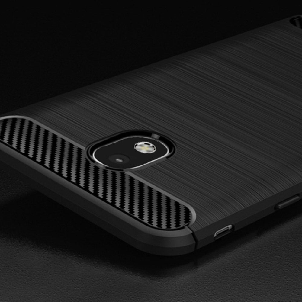 Case for Samsung Galaxy J5 (2017) J530, Techsuit, Carbon, Black