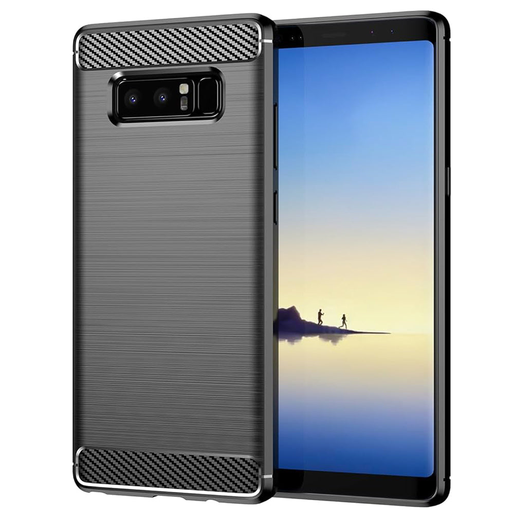 Case for Samsung Galaxy Note 8 N950, Techsuit, Carbon, Black