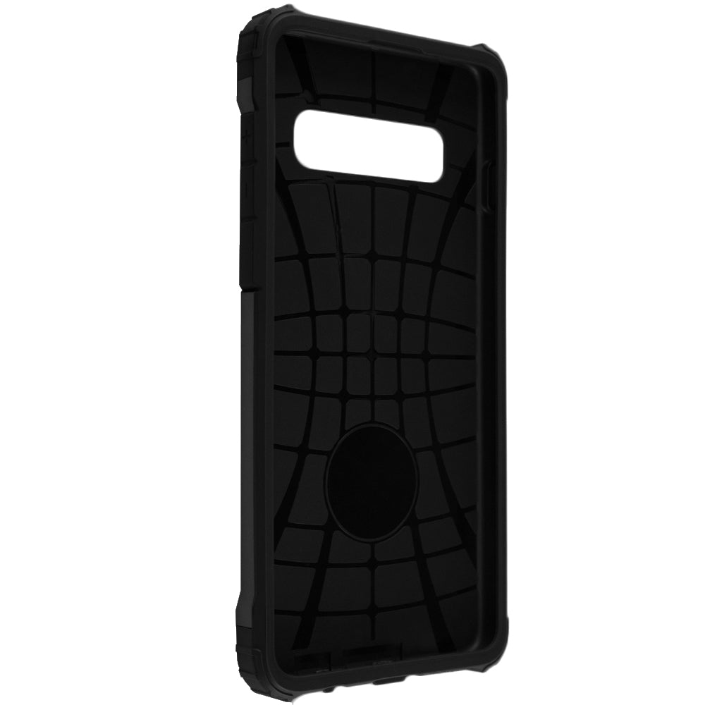 Case for Samsung Galaxy S10 G973, Techsuit, Hybrid Armor, Black