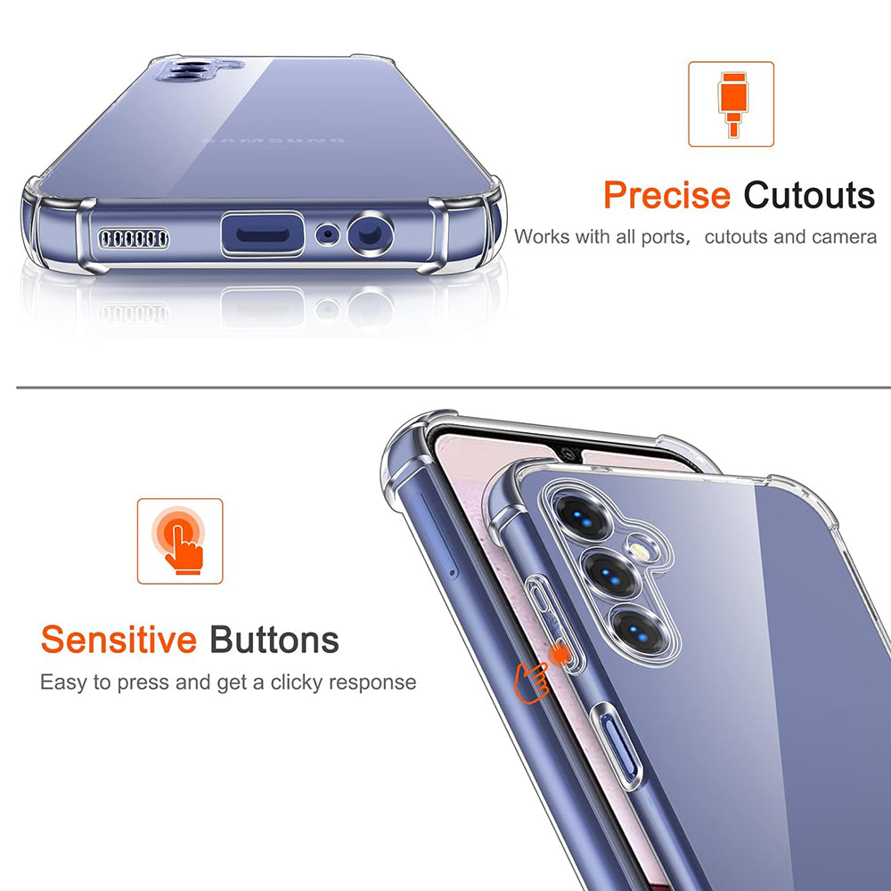 Case for Samsung Galaxy S10 Lite G770, Techsuit, Shockproof Clear, Transparent