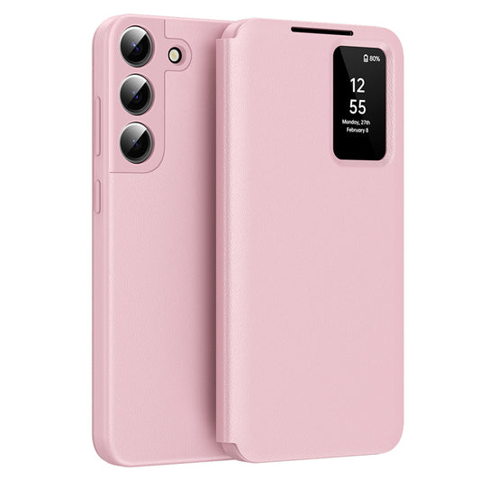 Case for Samsung Galaxy S22+ 5G S906, Techsuit, SmartView, Pink