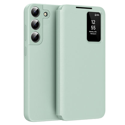 Case for Samsung Galaxy S22+ 5G S906, Techsuit, SmartView, Green