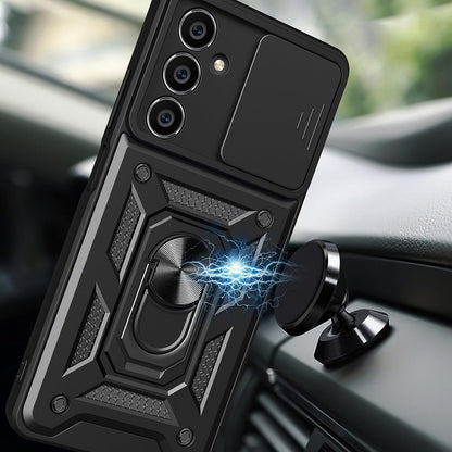 Case for Samsung Galaxy S23 FE S711, Techsuit, CamShield, Black