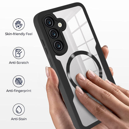 Case for Samsung Galaxy S24 FE S721, Techsuit, ColorVerse 360, Black