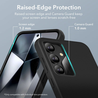 Case for Samsung Galaxy S24 S921, ESR, Air Shield Boost Kickstand, Black