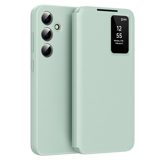 Case for Samsung Galaxy S24 S921, Techsuit, SmartView, Green
