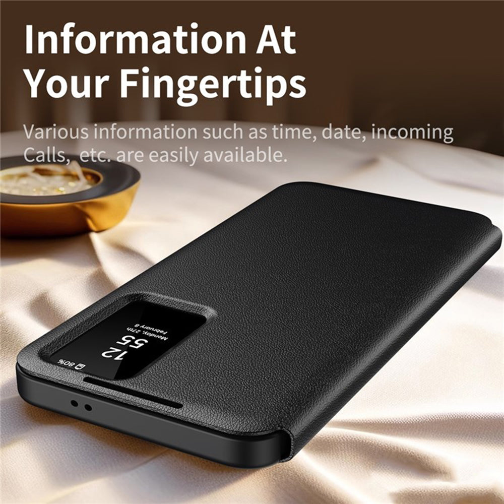 Case for Samsung Galaxy S24 Ultra S928, Techsuit, SmartView, Black