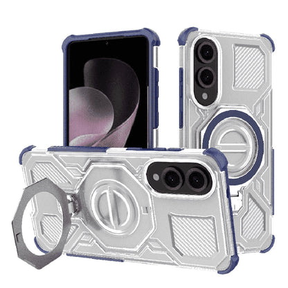 Case for Samsung Galaxy S25 Edge S937, Techsuit, Carbon Shield Pro, Blue