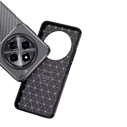 Case for Samsung Galaxy S25 Edge S937, Techsuit, CarbonFiber, Black