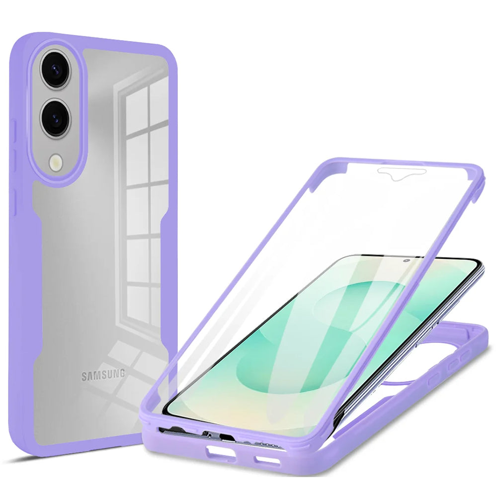 Case for Samsung Galaxy S25 Edge S937, Techsuit, ColorVerse 360, Purple