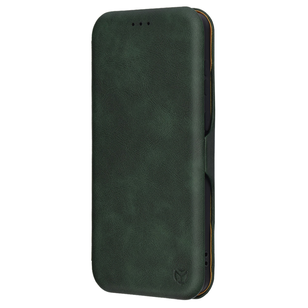Case for Samsung Galaxy S25 Edge S937, Techsuit, Safe Wallet Plus, Green