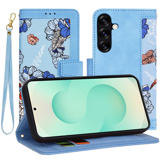 Case for Samsung Galaxy S25+ S936, Techsuit, FlipCraft, Blue