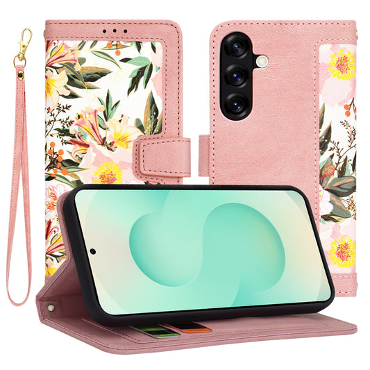Case for Samsung Galaxy S25+ S936, Techsuit, FlipCraft, Pink