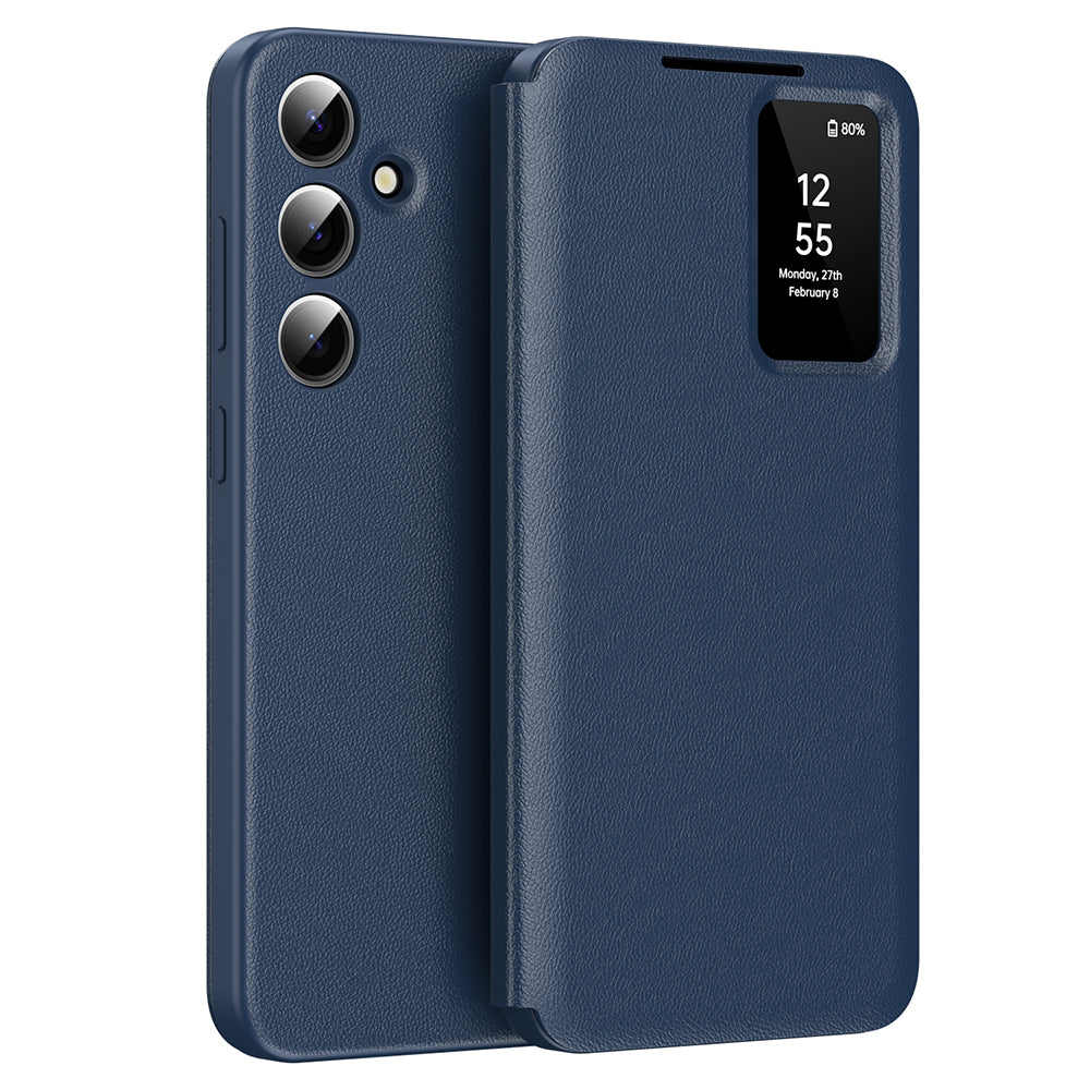 Case for Samsung Galaxy S25+ S936, Techsuit, SmartView, Blue
