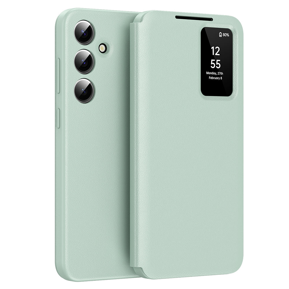 Case for Samsung Galaxy S25+ S936, Techsuit, SmartView, Green