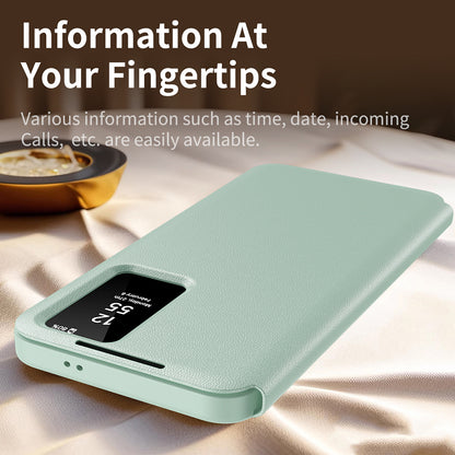 Case for Samsung Galaxy S25+ S936, Techsuit, SmartView, Green